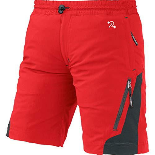 Trango Odiel Fi Pantalones Cortos, Unisex niños, Rojo (Formula uno/Asfalto), 04/XXS