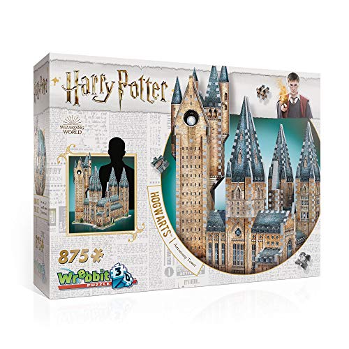 Wrebbit 3D-La Torre de la Astronomía de Hogwarts Puzzle 3D, Multicolor (W3D-2015)