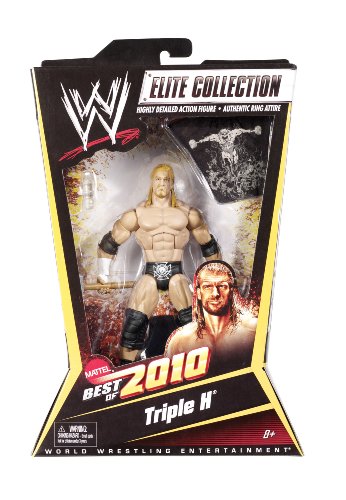 WWE MATTEL El Mejor De Elite 2010 Triple H Figura De Lucha