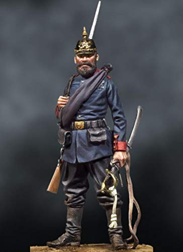 XINGCHANG Ensamblaje Escala Sin Pintar 1/32   54Mm El Hombre Soldado 1871 54Mm Figura Modelo De Resina Histórico