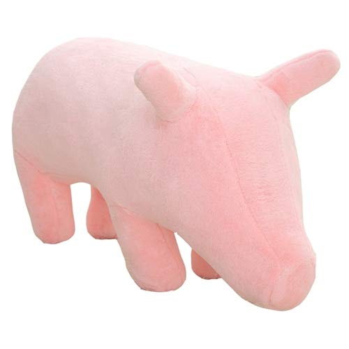 YDOZ Juguetes DorimyTrader Kawaii Pink Cerdo de Cerdo de Peluche Sofá Grande Piggy Silla Perezosa Rodamiento de 100kg Sala Deco Socio de Ocio Regalo de cumpleaños 110cmx50cm (Color : Rosado)