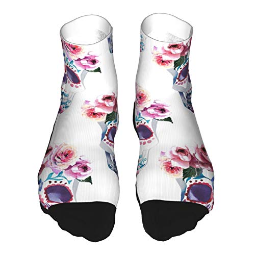 YudoHong Calcetines de Trabajo de algodón para Todas Las Estaciones para Hombres y Mujeres, Hermosos y Hermosos gráficos artísticos Abstractos Brillantes