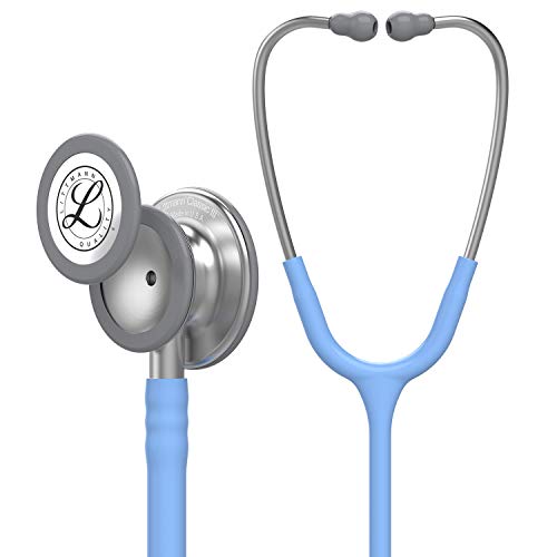 3M Littmann Classic III Fonendoscopio para monitorización, tubo Azul Cielo, 69 cm, 5630