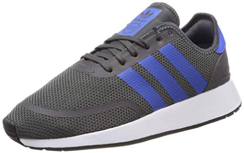 Adidas N-5923 J Zapatillas de Gimnasia Unisex Niños, Gris (Grey Five/True Blue/Ftwr White Grey Five/True Blue/Ftwr White), 38 EU