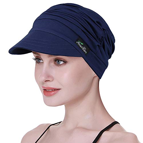 Algodón Vendedor de periódicos Beanie para Mujeres con cáncer Cap de Verano Picnic Sombreros para la caída del Cabello