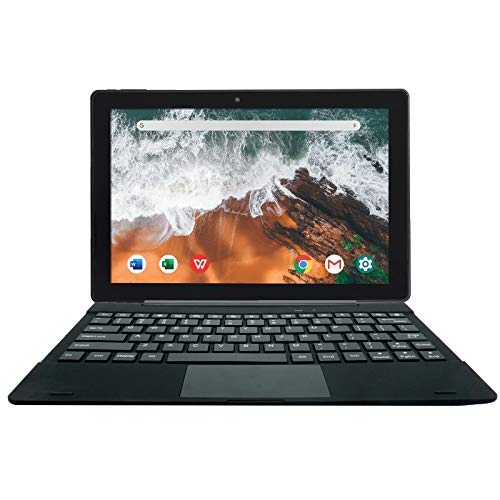 [Artículo Adicional 3] Simbans TangoTab Tableta de 10 Pulgadas con Teclado, Computadora Portátil 2 en 1, Android 10, 4 GB RAM, Disco de 64 GB - TX4L