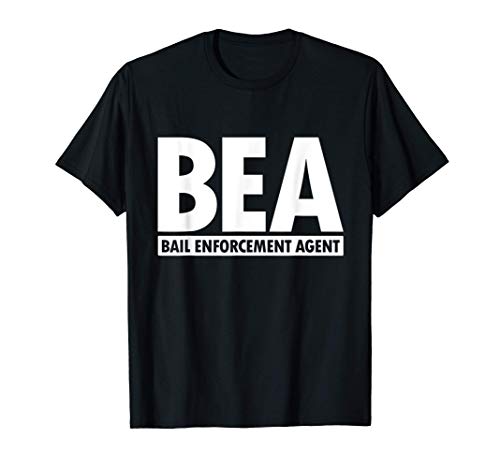 BEA - Uniforme de cazarrecompensas, color blanco Camiseta