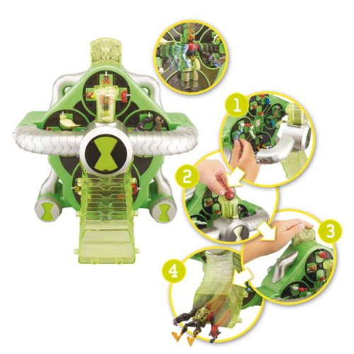 Ben 10 Ultimate Alien Bandai Laboratorio de creación de alienígenas