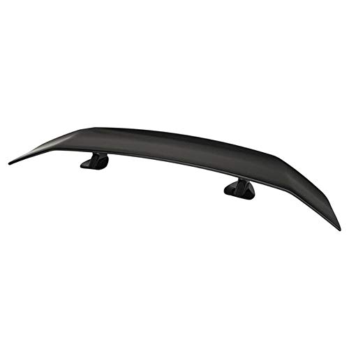 BLH-AMY Coche Spoiler, Universal Wing Racing Limousine Wing Car Tail Afectado ABS Spoiler Fiber Cola ala Accesorios para Automóviles,Bright Black