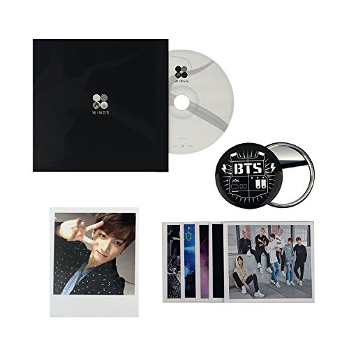 BTS 2nd Album - Wings [ N ver. ] CD + Photobook + Photocard + FREE GIFT / K-POP Sealed