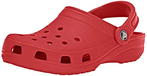 Crocs Classic Clog, Zuecos Unisex Adulto, Rojo (Pepper 6EN), 45/46 EU