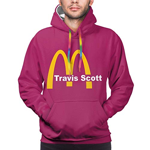 Davidsly Cactus Jack Tra_Vis Scott Sudaderas con Capucha para Hombres y j¨®Venes Pullover Estampado Invierno Sudaderas c¨¢Lidas de Bolsillo con Capucha Medianas