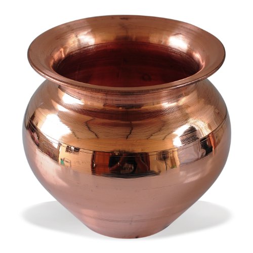 Drinkware Accessories Handmade Copper Lota Kalash by DakshCraft