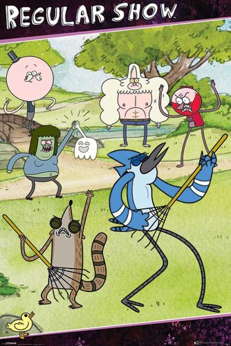 Empire - Póster y artículo Adicional, diseño de Regular Show (61 x 91,5 cm)