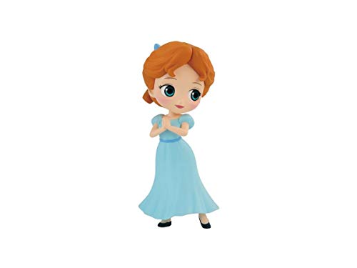 Figura de Colección Wendy de Peter Pan 7cm Serie QPOSKET Petit Fantastic Time Banpresto Disney Characters
