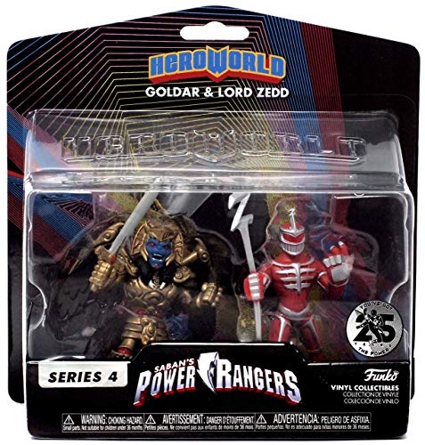 Funko Hero World Power Rangers Goldar & Lord Zedd [Series 4] 2 Pack Exclusive Vinyl Collectible