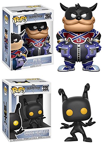 Funko POP! Kingdom Hearts: Pete + Shadow Heartless – Disney Video Game Stylized Vinyl Figure NEW