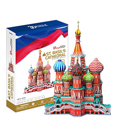 JUCOSUR S.L. Puzzle 3D Catedral De San Basilio De Moscú