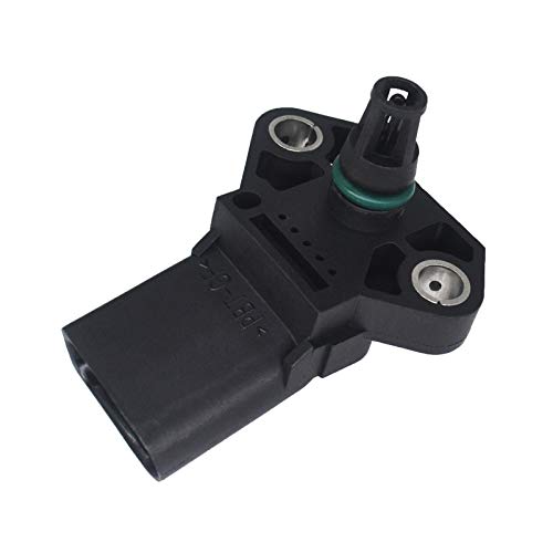 KASturbo 3 Bar 038906051C Sensor de mapa de presión de admisión de aire, Sensor de presión de refuerzo turbo para A-udi V/W Seat S-koda 0281002401