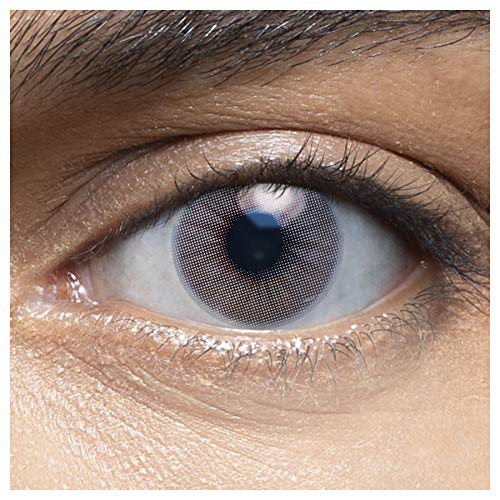 LENSART I Lentes de Contacto PISTACHO GRIS 1 Par 2 Piezas I 0.00 Dioptrías sin dioptrías I Diámetro 14.00 I Blandos | Ojos Lentillas de Naturales Colores Azul, Blanco, Grises Marron