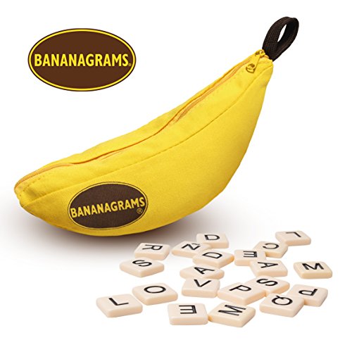 Lúdilo- Bananagrams - Juego de palabras, Multicolor (80364)