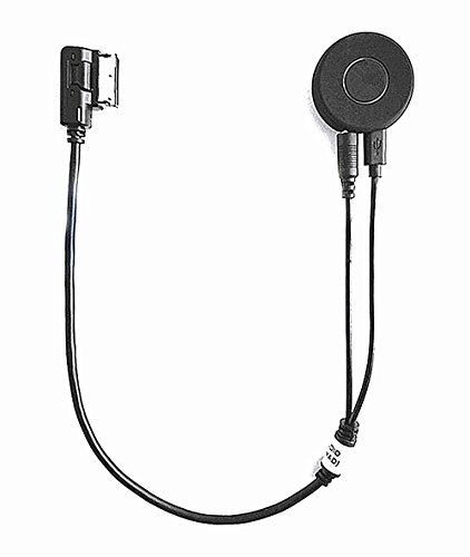 Mercedes Benz Kit de coche Bluetooth 4.1, de audio inalámbrica AMI receptor de música MP3 adaptador con puerto de micro USB y 3,5 mm AUX para Benz W Glk E C S ML SL