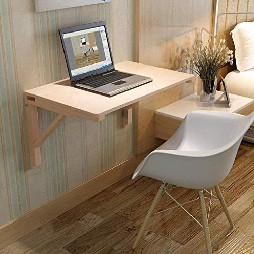 Mesilla de Noche Gabinete de Mesa de Pared Plegable, Mesa de Comedor de Hoja de caída Mesa de Trabajo Detalles de computadora Plegables Mesa Auxiliar (Size : 70x40cm/28x16in)