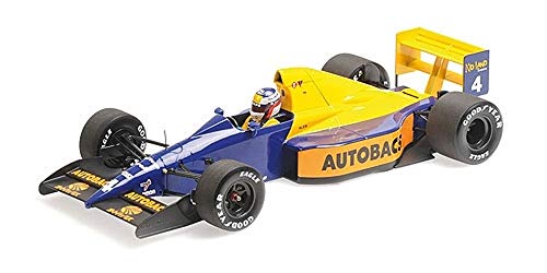 Minichamps- Coche en Miniatura de colección, Color Azul/Amarillo/Rojo. (110891504)