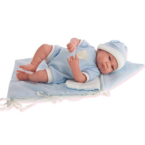 MUÑECAS ANTONIO JUAN S.L. Muñeca Nico Saco Dormir 40 cm con Sonido