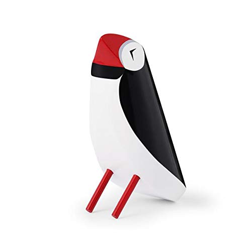 Norman Copenhagen Puffin - Figura Decorativa, Madera de Abedul, Multicolor, 16 x 9 x 10 cm