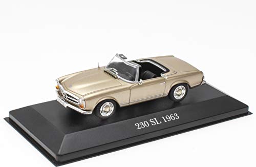 OPO 10 - Coche 1/43 Compatible con Mercedes-Benz 230 SL 1963 (M03)