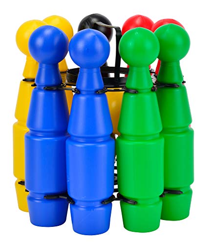 Partner 5044 - Juego de Bolos (9 Bolos de 25 cm + 2 Bolas)