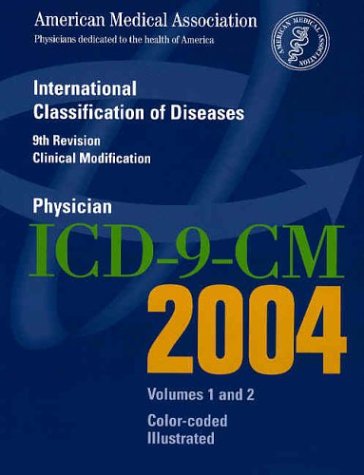 Physician Icd-9-Cm 2004: Color-Coded Illustrated : International Classification of Diseases : Clinical Modification : 9th Rev: 1&2 (Ama Physician Icd-9-Cm)