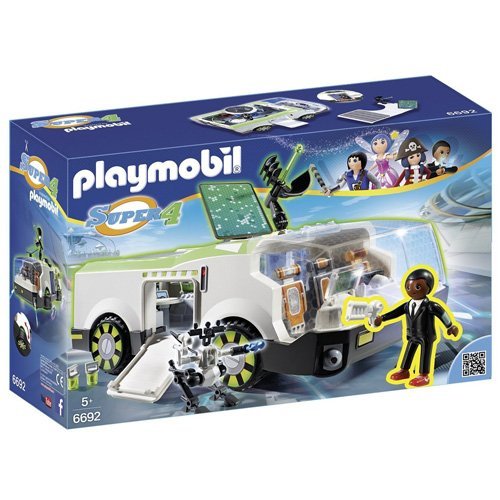 PLAYMOBIL- Techno Chameleon with Gene Playset, Multicolor (6692)