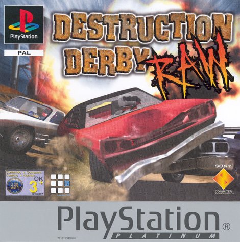 Playstation 1 - Destruction Derby Raw