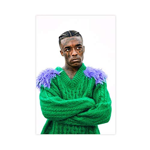 Póster de un Rapero Hip Hop Lil Uzi Vert 4 Lienzo artístico y arte de pared Impresión moderna para dormitorio familiar de 50 x 75 cm, estilo Unframe-1