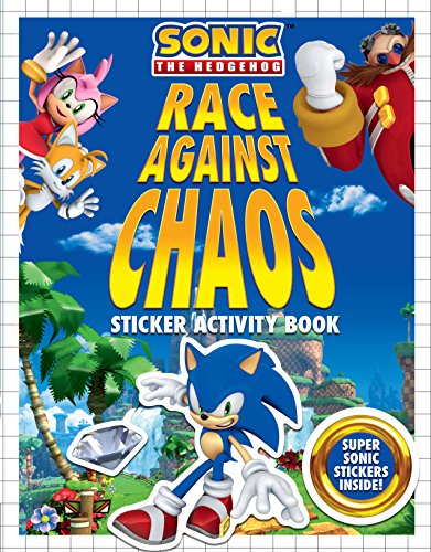 Race Against Chaos Sticker Activity Book (Sonic the Hedgehog) [Idioma Inglés]