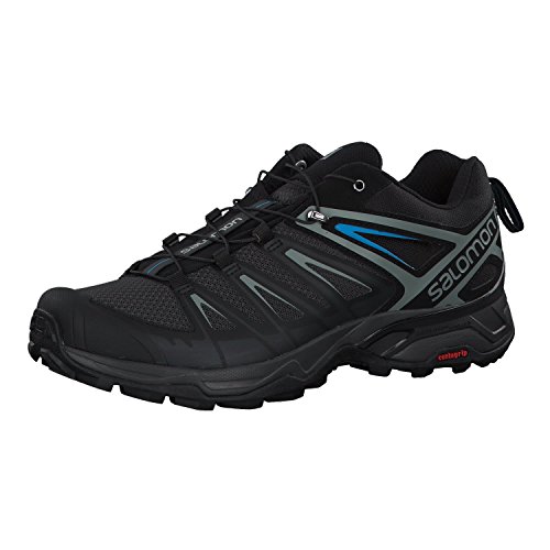 Salomon X Ultra 3, Zapatillas de Trail Running Hombre, Gris (Phantom/Black/Hawaiian Surf 000), 43 1/3 EU