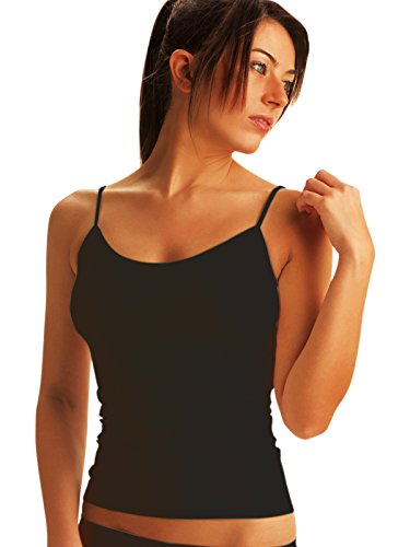 SENSI' Camiseta Top Mujer Microfibra antibacteriana Transpirante Sin Costuras Seamless