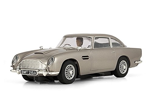 SuperSlot - Coche Slot Aston Martin DB5, James Bond 007 "Goldeneye (Hornby S3163A)