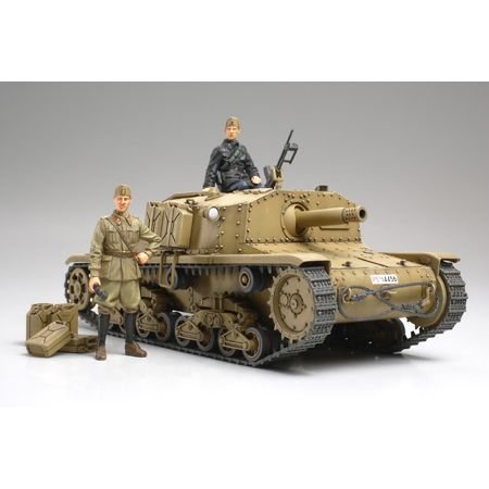 Tamiya 35294 - Maqueta de Cañón autopropulsado italiano Semovente M40 escala 1:35