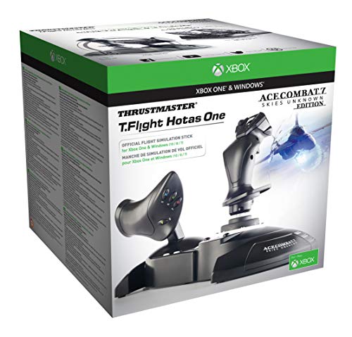 Thrustmaster - T.Flight Hotas One Ace Combat 7 Joystick para Xbox One y Windows - Mando de potencia desmontable de tamaño real - Con licencia oficial de Microsoft