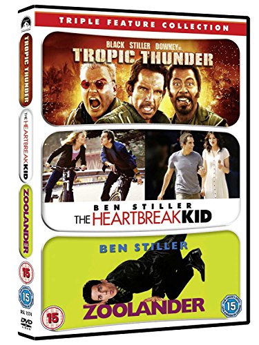 Tropic Thunder / Zoolander / Heartbreak Kid (3 Dvd) [Edizione: Regno Unito] [Reino Unido]