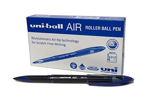 Uni-Ball Uba-188 - Air Micro, 12 Unidades, Azul