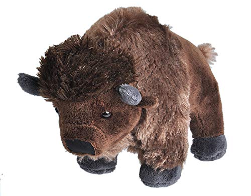 Wild Republic- CK Mini Bison de Peluche, 20 cm (10856)