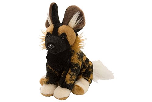 Wild Republic- CK Mini Perro Africano Salvaje de Peluche, 20 cm (10830)