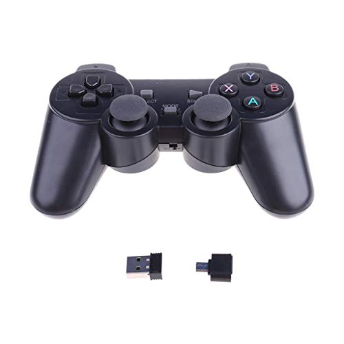 Xiangrun Wireless Controller,Wireless Gamepad Game Controller Joystick Joypad for PS1/2/3 PC Laptop Computer