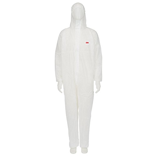 3M 4500 Ropa de Protección Tipo CE, I Cat, Polipropileno 45g / m2, Blanco, Talla XL