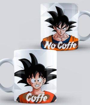 adaysusdetalles 2Taza Dragon Ball z. Lote 2tazas Desayuno Coffe