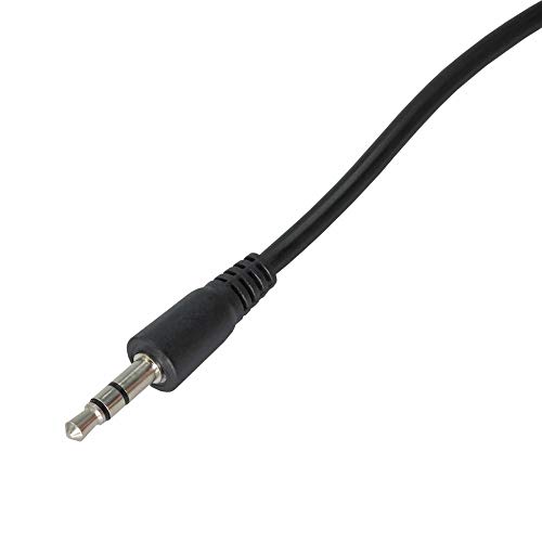 AKYGA AK-AV-12 - Cable de Audio (2 Conectores Mini Jack estéreo AUX Macho a Macho, 2 m)